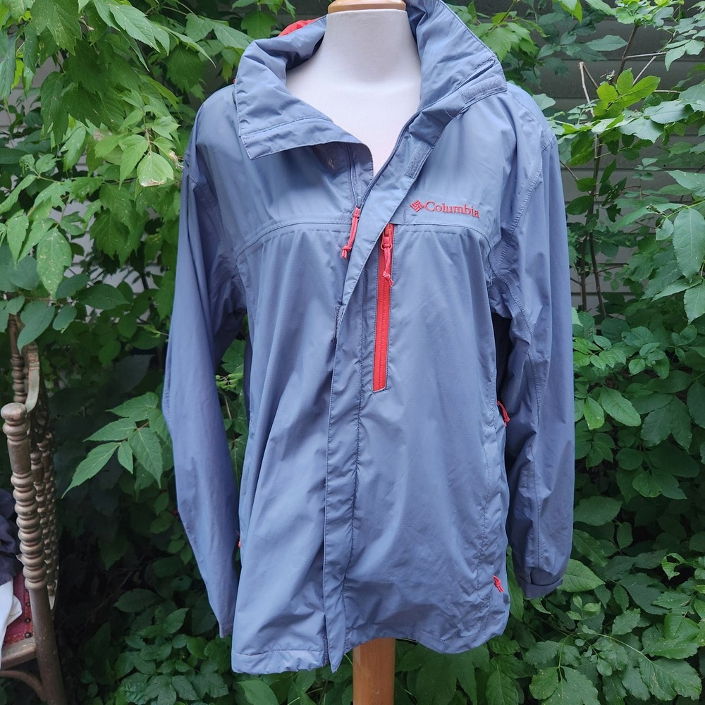 Columbia Windbreaker Jacket Lightweight Full Zip Outdoor Travel